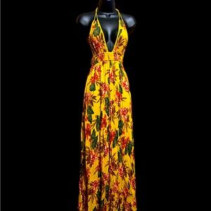 Beautiful Boho Halter Women’s Maxi Dress